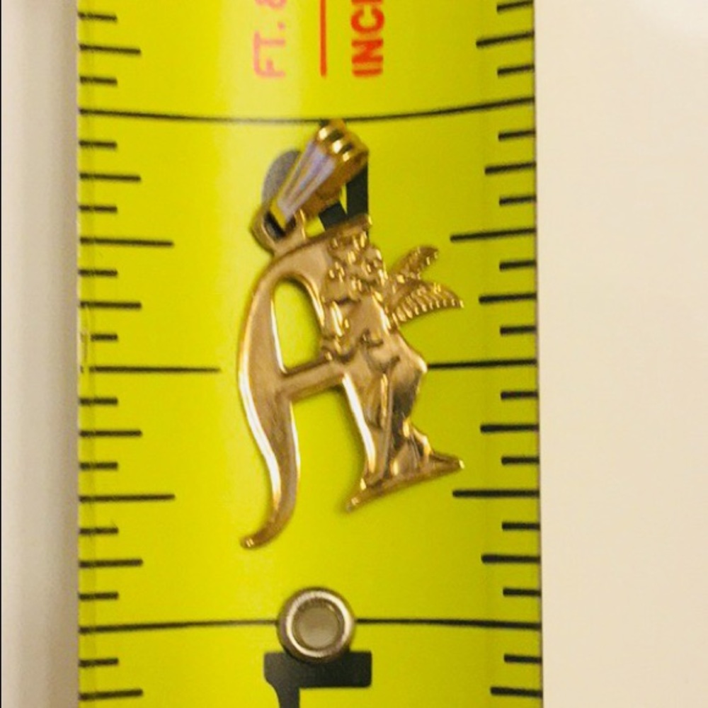 🎄🎁 90s vintage gold charm - Picture 4 of 4